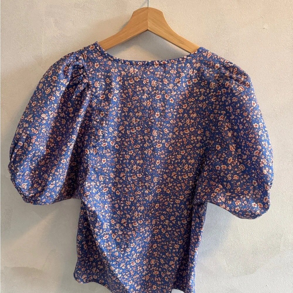 Madewell blue fabric
